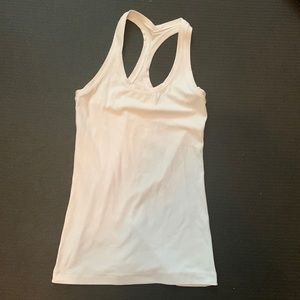 White lululemon tank!